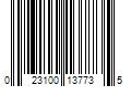 Barcode Image for UPC code 023100137735