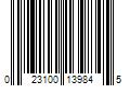 Barcode Image for UPC code 023100139845