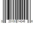 Barcode Image for UPC code 023100142456