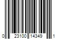 Barcode Image for UPC code 023100143491