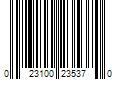 Barcode Image for UPC code 023100235370