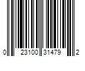 Barcode Image for UPC code 023100314792