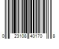 Barcode Image for UPC code 023108401708