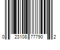 Barcode Image for UPC code 023108777902