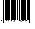 Barcode Image for UPC code 0231218007202