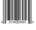 Barcode Image for UPC code 023158260539