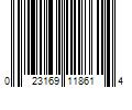 Barcode Image for UPC code 023169118614