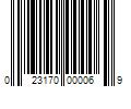 Barcode Image for UPC code 023170000069