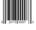 Barcode Image for UPC code 023173000073