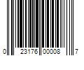 Barcode Image for UPC code 023176000087