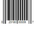 Barcode Image for UPC code 023180000097