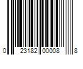 Barcode Image for UPC code 023182000088