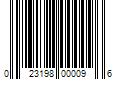 Barcode Image for UPC code 023198000096