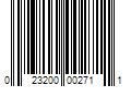 Barcode Image for UPC code 023200002711