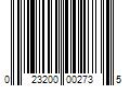 Barcode Image for UPC code 023200002735