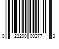 Barcode Image for UPC code 023200002773