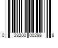 Barcode Image for UPC code 023200002988