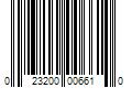 Barcode Image for UPC code 023200006610