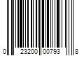 Barcode Image for UPC code 023200007938