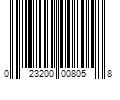 Barcode Image for UPC code 023200008058