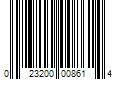 Barcode Image for UPC code 023200008614