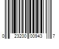 Barcode Image for UPC code 023200009437