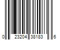 Barcode Image for UPC code 023204381836