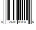 Barcode Image for UPC code 023205000088