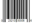 Barcode Image for UPC code 023213000056