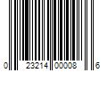 Barcode Image for UPC code 023214000086