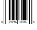 Barcode Image for UPC code 023216000060