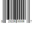 Barcode Image for UPC code 023226000067