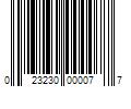 Barcode Image for UPC code 023230000077