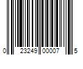 Barcode Image for UPC code 023249000075. Product Name: Sports Research Sweet Sweat  Workout Enhancer  Gel - 13.5 oz (383 g)