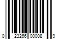 Barcode Image for UPC code 023266000089