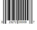 Barcode Image for UPC code 023272000097