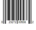 Barcode Image for UPC code 023272005382