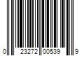 Barcode Image for UPC code 023272005399