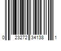 Barcode Image for UPC code 023272341381