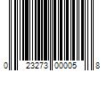 Barcode Image for UPC code 023273000058