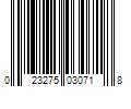 Barcode Image for UPC code 023275030718