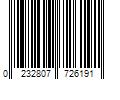 Barcode Image for UPC code 0232807726191