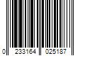 Barcode Image for UPC code 0233164025187