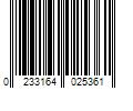 Barcode Image for UPC code 0233164025361