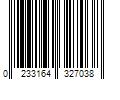 Barcode Image for UPC code 0233164327038