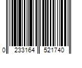 Barcode Image for UPC code 0233164521740