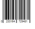 Barcode Image for UPC code 0233164729481