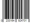 Barcode Image for UPC code 0233164924701