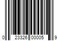 Barcode Image for UPC code 023326000059