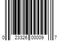 Barcode Image for UPC code 023326000097